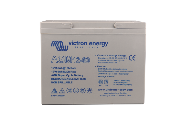 Victron 12 VAGM Accu