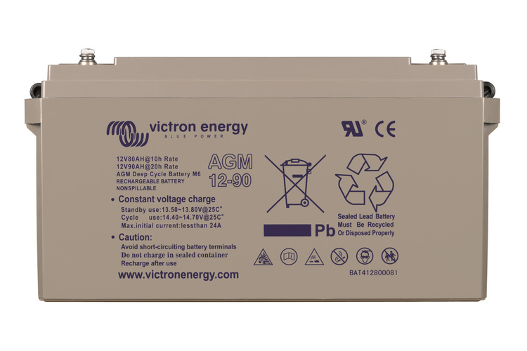 Victron 12 VAGM Accu