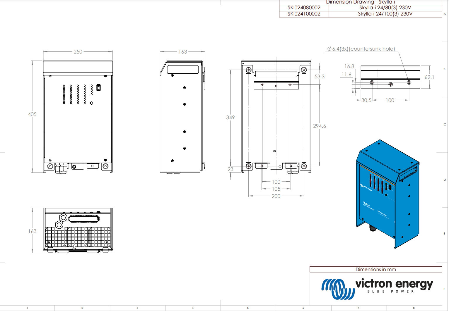Victron Skylla-i 24/80 acculader