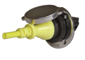 Walaansluiting contactdoos CE RVS 32A / 250V