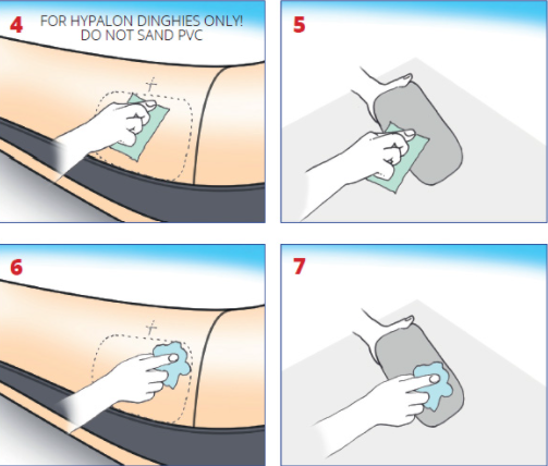 Polymarine Insta-lock snap david lock & lift systeem voor opblaasboten