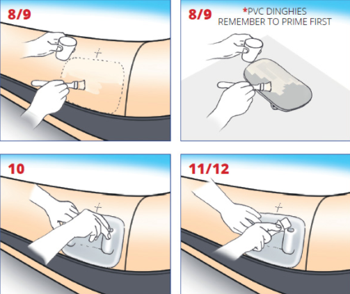 Polymarine Insta-lock snap david lock & lift systeem voor opblaasboten
