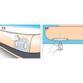 Polymarine Insta-lock snap david lock & lift systeem voor opblaasboten