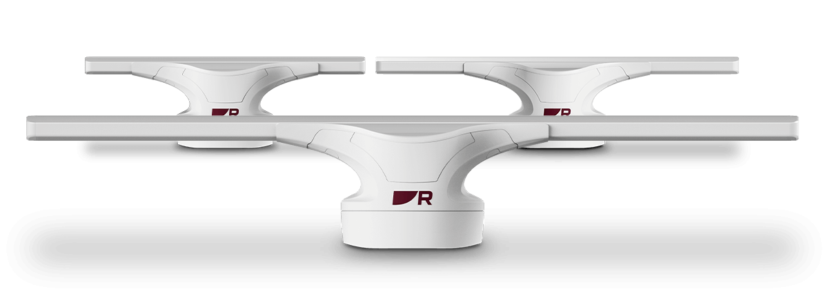 Raymarine Cyclone 55 Watt  incl 15m kabels