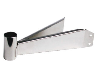 Glomex Mastadapter RVS 25mm