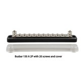 Victron Busbar 150A 2P met ABS kap