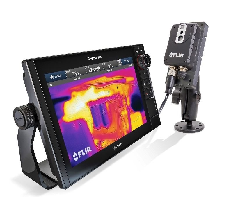Raymarine AX8 Thermische-en zichtbaar licht camera, voor temperatuurmeting machinekamer