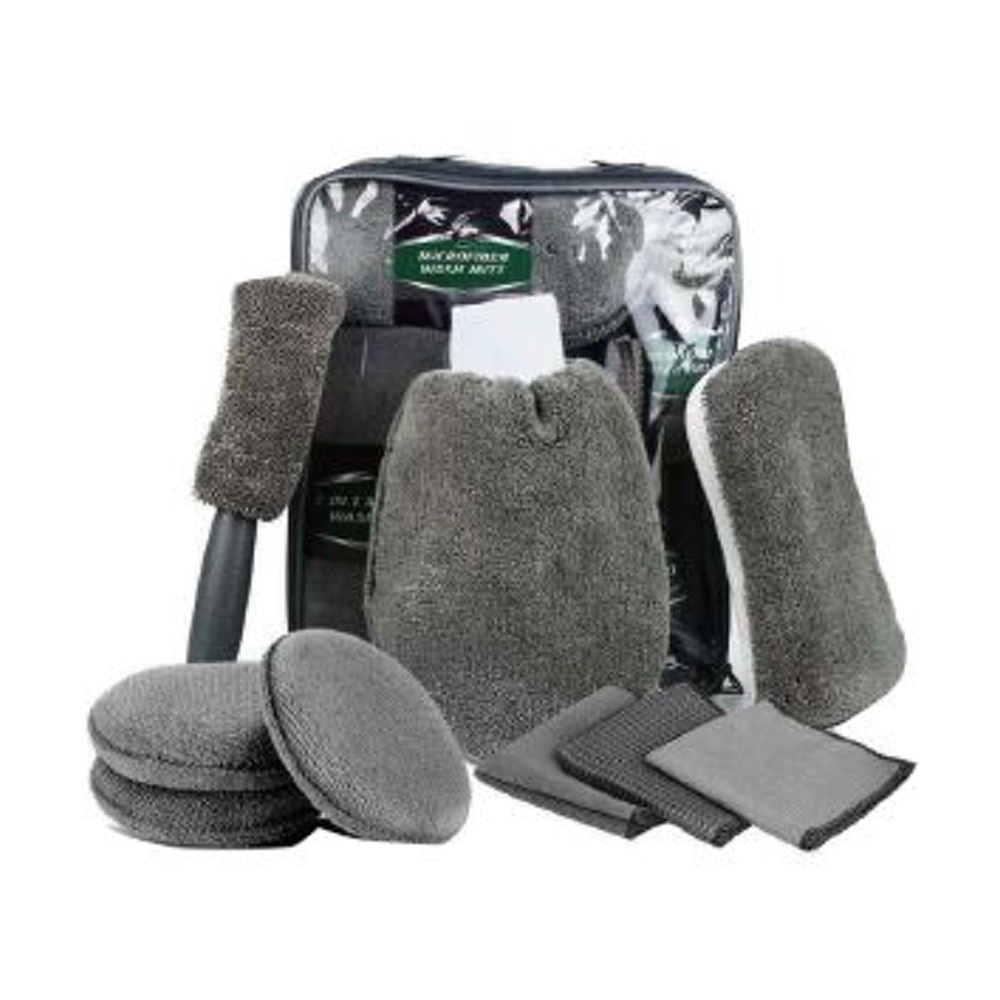 BW Schoonmaakset Microvezel 9-delig