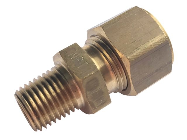 Ultraflex Rechte koppeling SF12 12mm voor stuurpomp