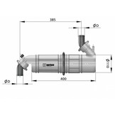 Vetus Zwanenhals / geluidsdemper
