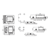 Steekzekering houder met LED en Busbar