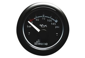 Wema Oliedrukmeter 12/24V
