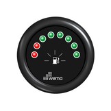 Wema Tankmeter 8 LED zwart