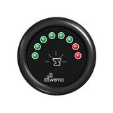 Wema Tankmeter 8 LED zwart