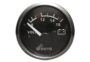 Wema Silver serie voltmeter 12V