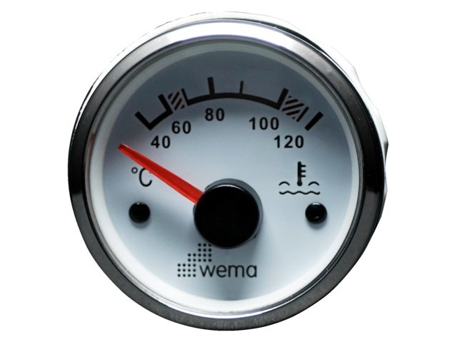 Wema Silver serie watertemperatuur