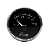 Wema Silver serie voltmeter 24V