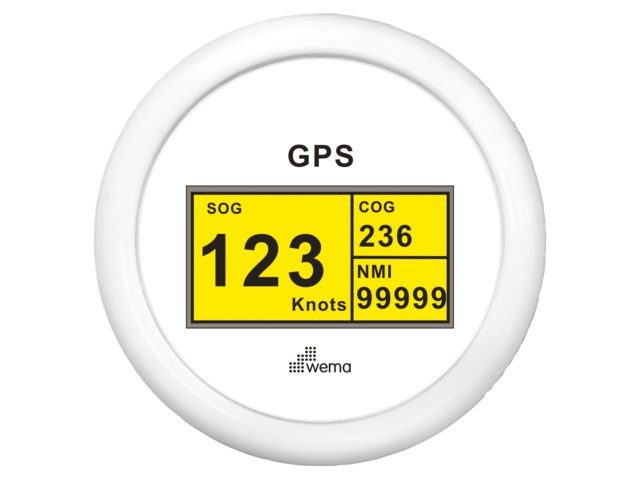 Wema GPS speedometer digitaal