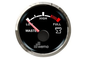 Wema Silver serie vuilwater tankmeter NMEA2000