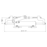 Ultraflex Hydraulische cilinder UC95