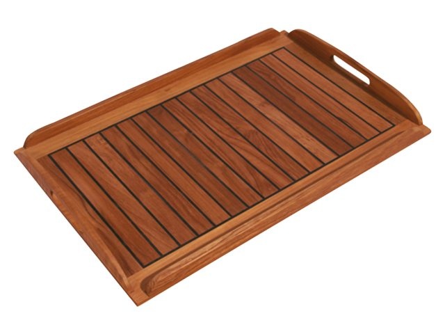 Eude Dienblad Teak, foto 2 van 2
