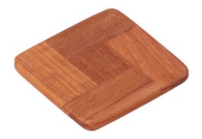 Eude Onderzetter teak 'coaster' (set 4 stuks)