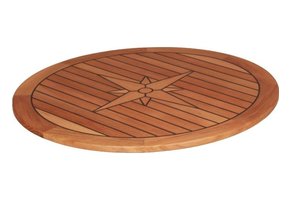 Eude Tafelblad teak 'circle' ø 65cm