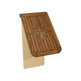 Eude Tafelblad teak 'balcony' 38x60cm