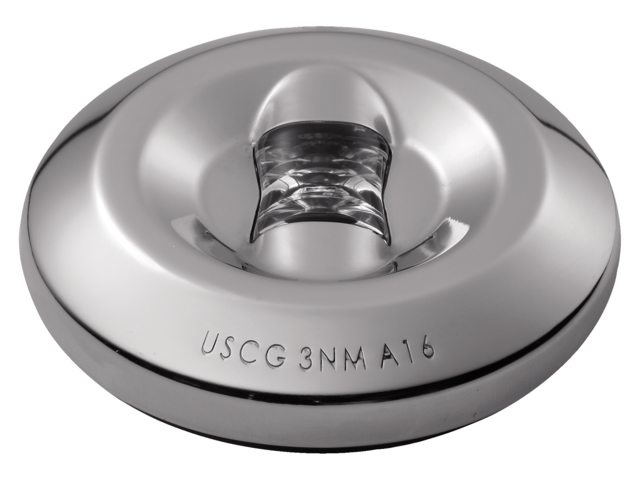 Attwood Heklicht led opbouw RVS rond