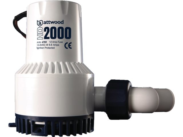 Attwood Heavy Duty Bilge Pomp, foto 2 van 2