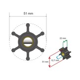 Albin Pump Marine Volvo Penta koelwaterpomp nr. 05-01-005