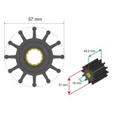 Albin Pump Marine Yanmar koelwaterpomp nr. 05-01-023