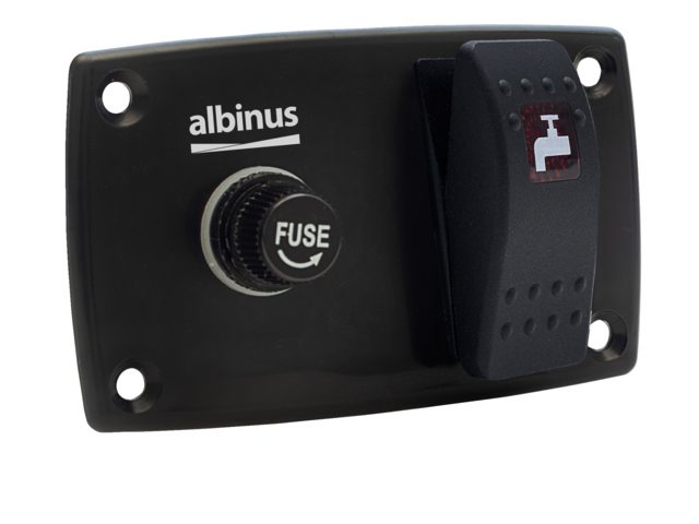 Albin Pump Marine Schakelpaneel dekwaspomp