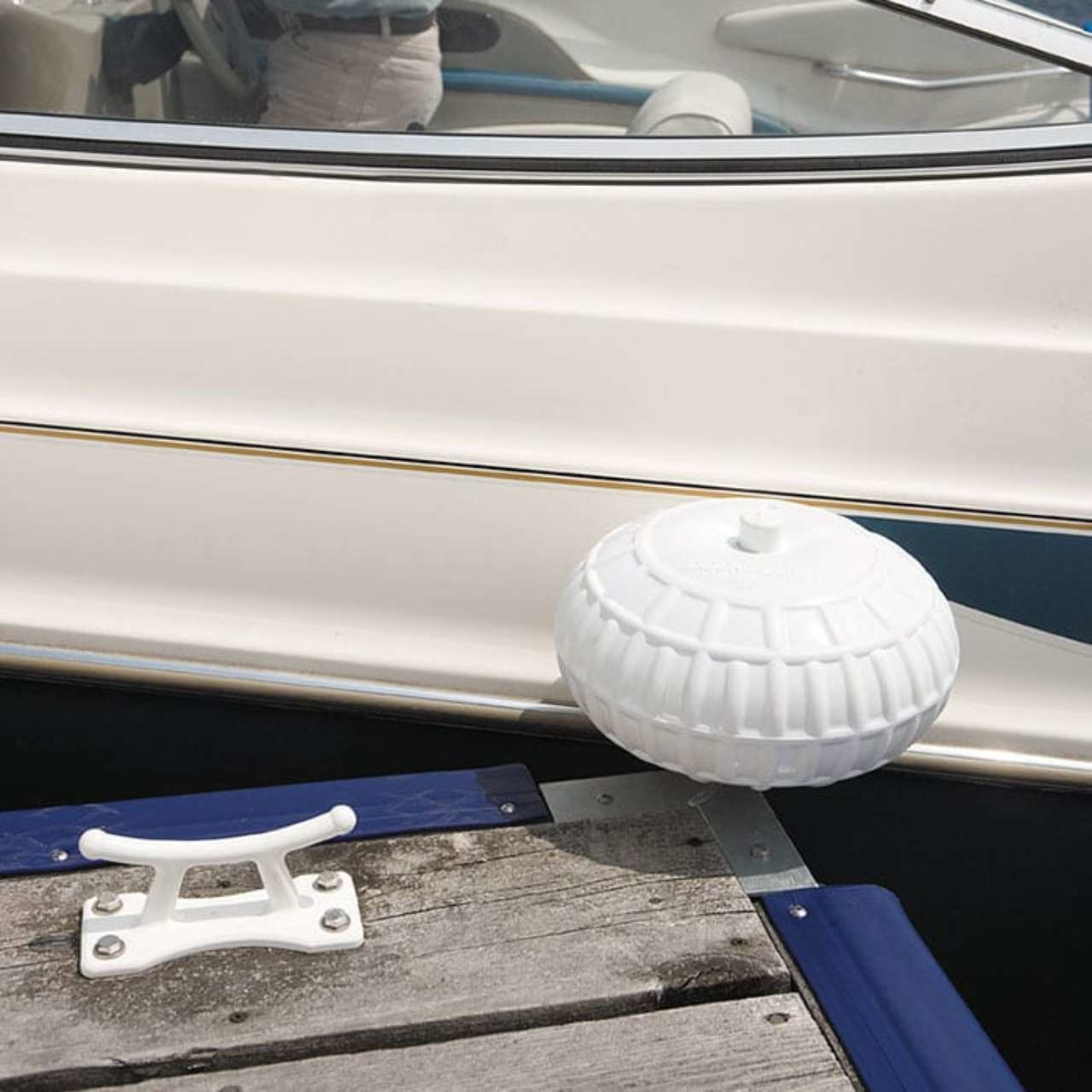 Talamex Dockwheel wit, foto 2 van 2