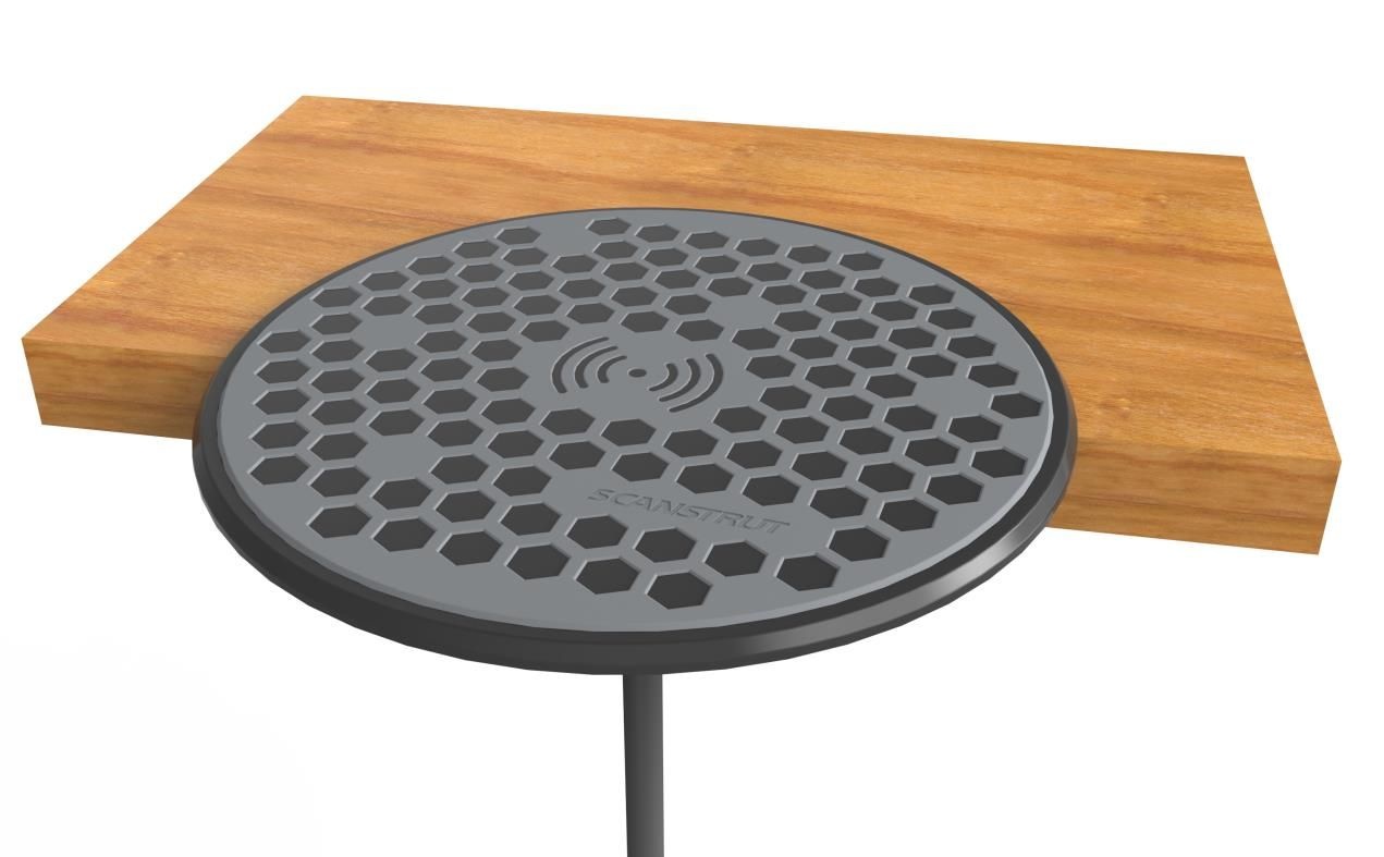 Scanstrut Draadloze telefoonlader vlak (12/24v)