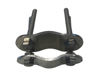 Allpa Adapterset voor fenderhouder voor Ø30mm railingmontage