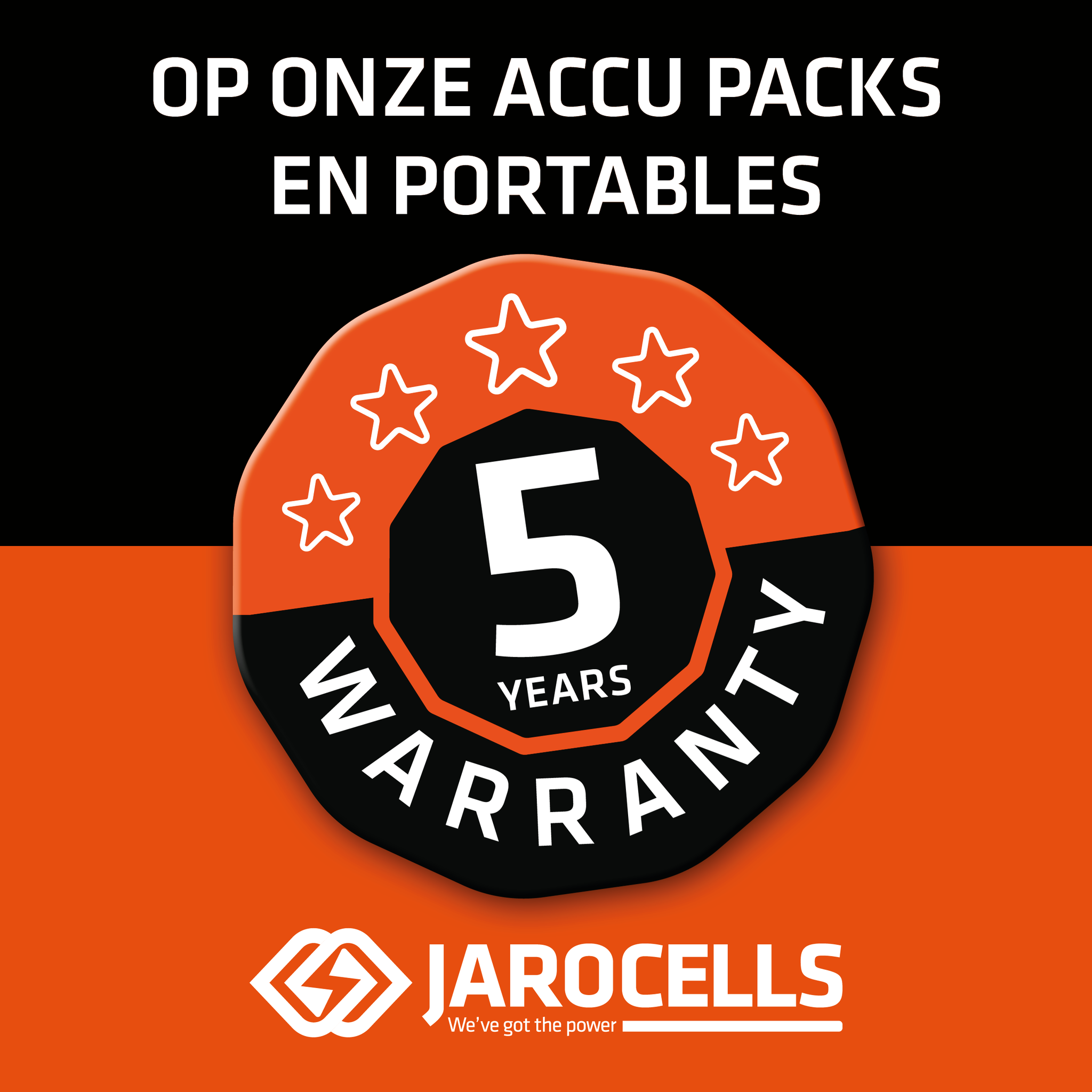 Jarocells 12V10Ah Jarocells battery pack (mover/winch)
