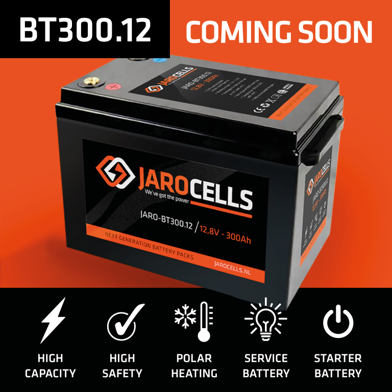 Jarocells 12V300Ah Jarocells battery pack