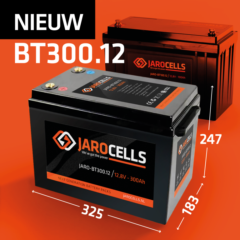 Jarocells 12V300Ah Jarocells battery pack