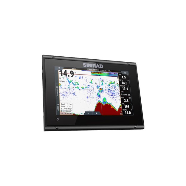 Simrad GO7 XSR met Mid/High/Downscan transducer