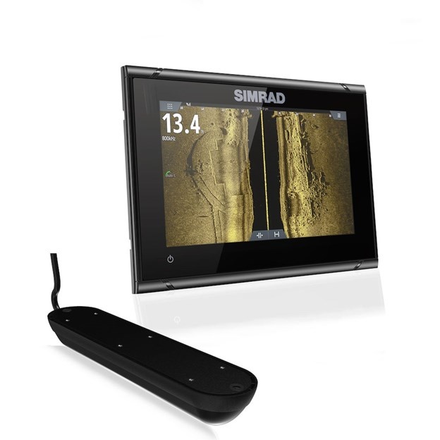 Simrad GO7 XSR met Active Imaging 3-in-1 transducer
