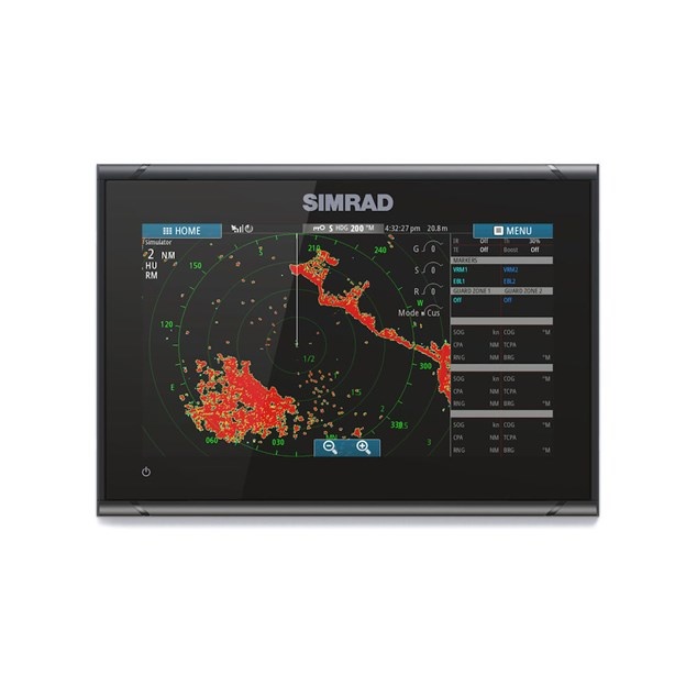 Simrad GO9 XSE met Mid/High/Downscan transducer, foto 4 van 4