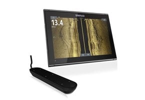 Simrad GO12 XSE met Active Imaging 3-in-1 transducer