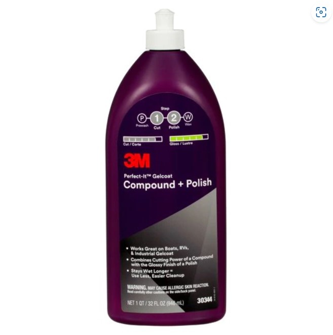 3M products Perfect-it Gelcoat compound Plus Polish 0,946L