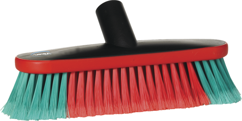 Vikan Waterdoorlatende ovale borstel Soft 27cm