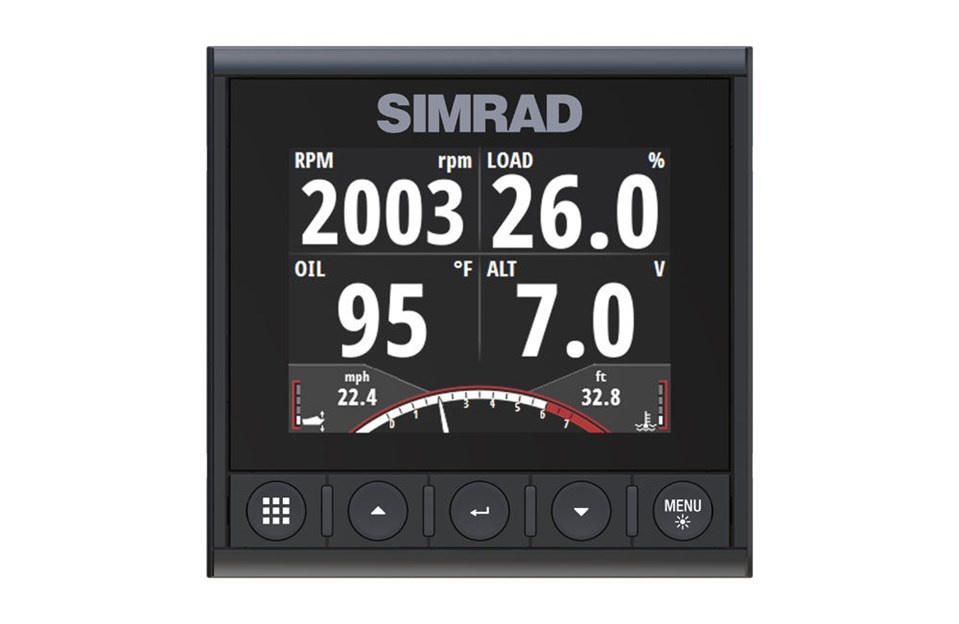 Simrad IS42 Autopilot display voor OP12, foto 4 van 4
