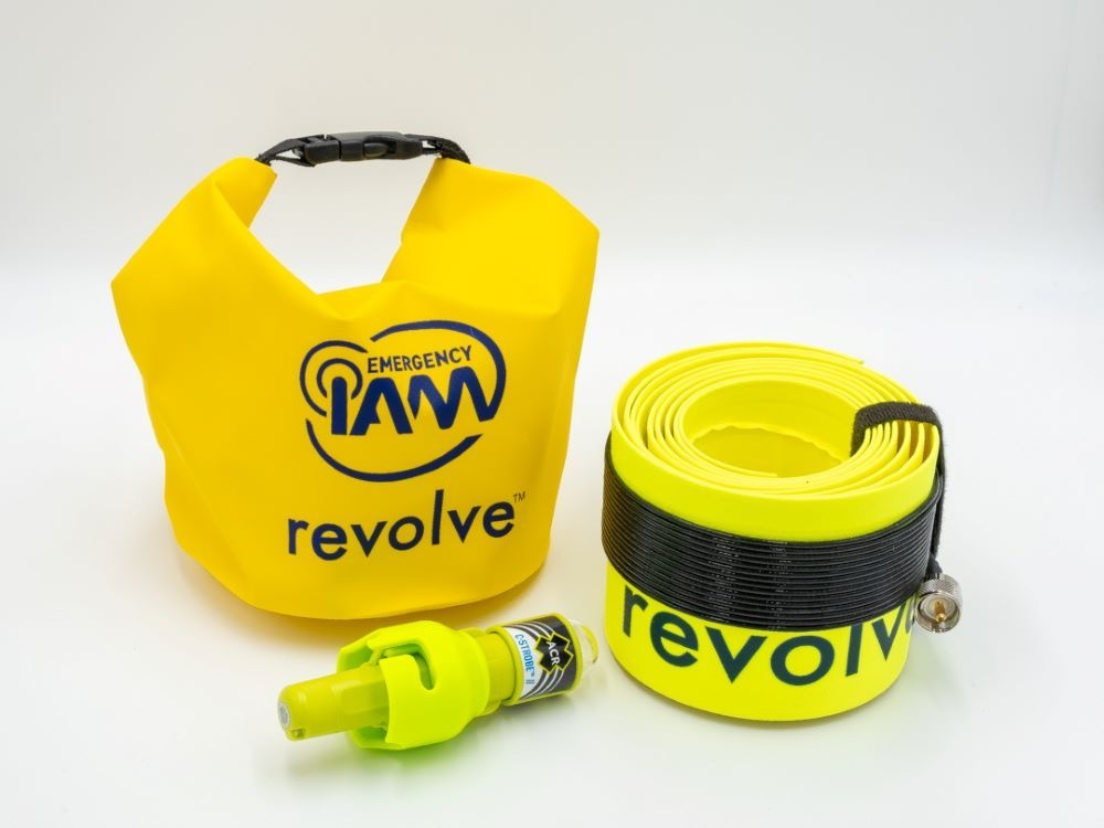 Revolve VHF nood antenne, oprolbaar 2.5 m