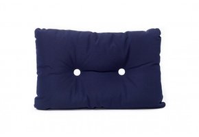 ARC Marine Kussen met knopen - Blauw met wit