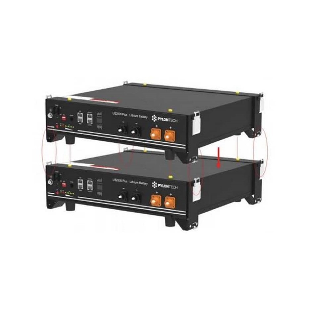 Pylontech 2x beugel t.b.v. Pylontech US3000, foto 4 van 5