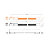 Pylontech Accuaansluitkabel set 2000/3000/5000